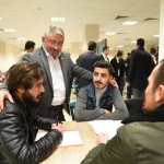 Finallere hazırlanan öğrencilere destek