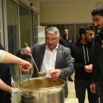 Finallere hazırlanan öğrencilere destek