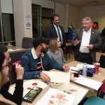 Finallere hazırlanan öğrencilere destek