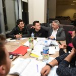 Finallere hazırlanan öğrencilere destek