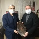 Mehmet Tatlısu, kütüphanesini belediyeye bağışladı