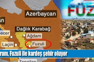 Çorum, Fuzuli ile kardeş şehir oluyor