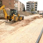 Başkan Aşgın, Garip Dede sokaktaki çalışmaları inceledi