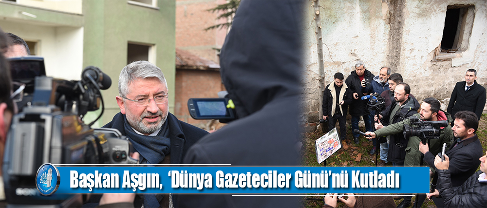 Başkan Aşgın,  ‘Dünya Gazeteciler Günü’nü Kutladı
