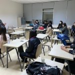 Aşgın, akşam etüdüne misafir oldu