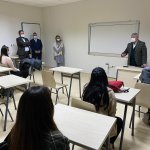 Aşgın, akşam etüdüne misafir oldu