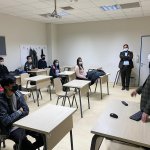 Aşgın, akşam etüdüne misafir oldu