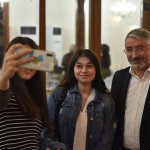 Başkan Aşgın ve Ceylan öğrencilerle iftarda bir araya geldi