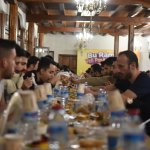 Başkan Aşgın ve Ceylan öğrencilerle iftarda bir araya geldi