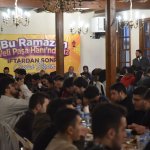 Başkan Aşgın ve Ceylan öğrencilerle iftarda bir araya geldi