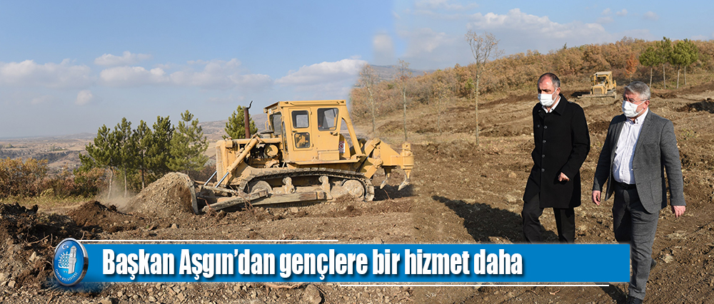 Başkan Aşgın’dan gençlere bir hizmet daha