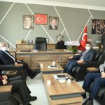 Başkan Aşgın'dan Ahlatçı'ya hayırlı olsun ziyareti