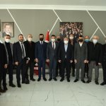 Başkan Aşgın'dan Ahlatçı'ya hayırlı olsun ziyareti