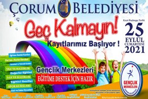 Gençlik Merkezlerine kayıtlar başlıyor