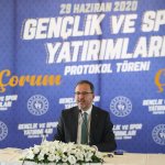 Bakan Kasapoğlu, stadyumun devrinde Çorum’a müjde yağdırdı