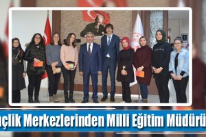 Gençlik Merkezlerinden Milli Eğitim Müdürü’ne ziyaret