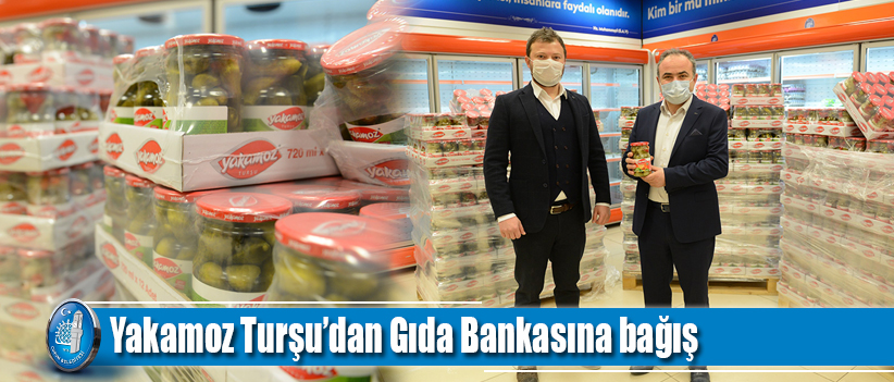 Yakamoz Turşu’dan Gıda Bankasına bağış