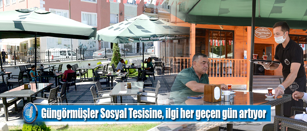 Güngörmüşler Sosyal Tesisine, ilgi her geçen gün artıyor