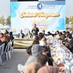 Başkan Aşgın, üniversiteli gençlerle kahvaltıda bir araya geldi