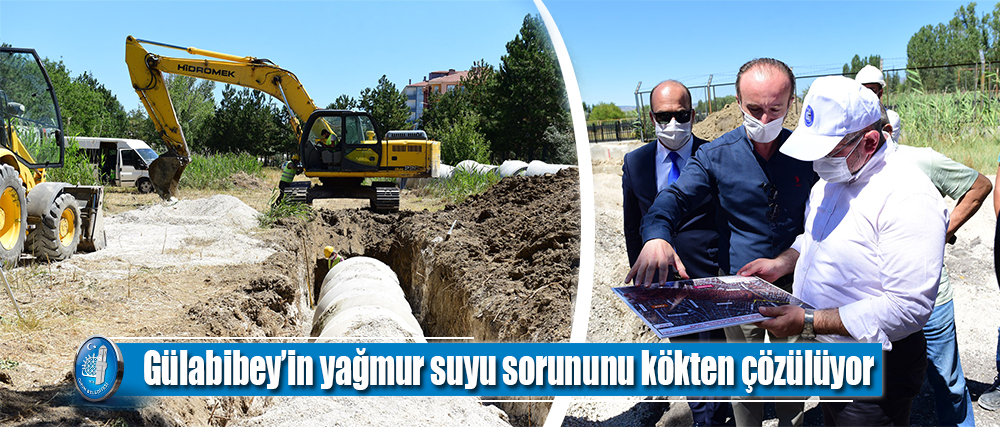 Belediyemiz, Gülabibey’in yağmur suyu sorununu kökten çözüyor