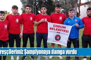 Güreşçilerimiz Şampiyonaya damga vurdu