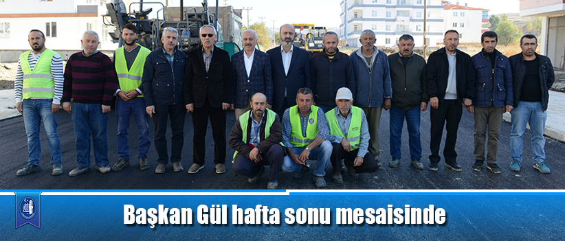 Başkan Gül hafta sonu mesaisinde