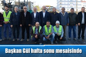 Başkan Gül hafta sonu mesaisinde