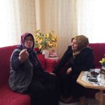 Halime Gül ev ziyaretlerine devam ediyor