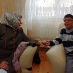 Halime Gül ev ziyaretlerine devam ediyor