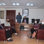 Azime Çiftçi ve Feyza Aşgın’dan Halk Eğitim’e ziyaret