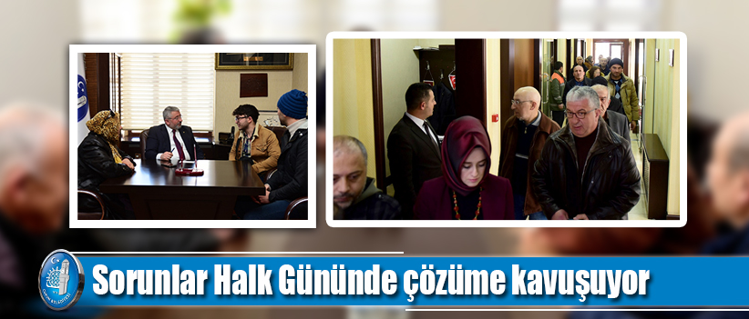 Sorunlar Halk Gününde çözüme kavuşuyor