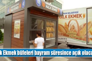 Halk Ekmek büfeleri bayram süresince açık olacak