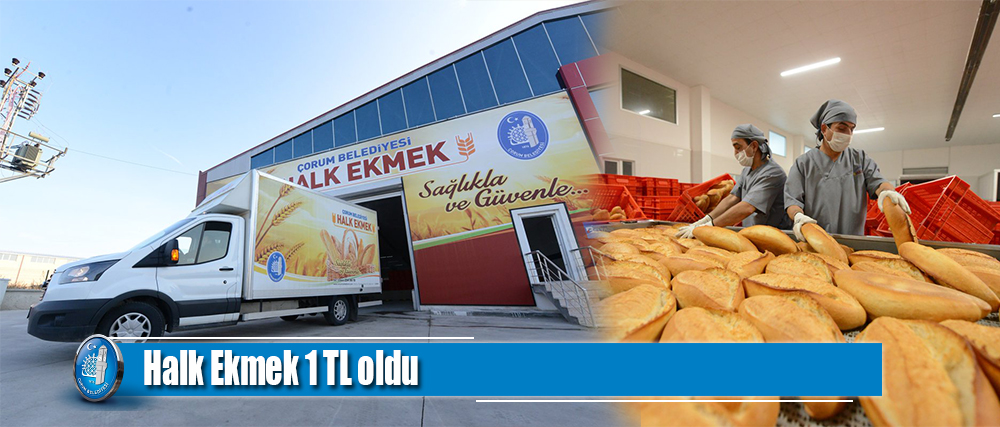 Halk Ekmek 1 TL oldu