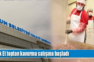 Halk Et toptan kavurma satışına başladı
