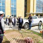 Belediyemiz, sağlık çalışanlarına baharı getirdi