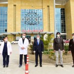 Belediyemiz, sağlık çalışanlarına baharı getirdi