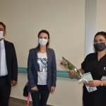 Yağbat’tan sağlık çalışanları ve hastalara ziyaret