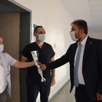 Yağbat’tan sağlık çalışanları ve hastalara ziyaret