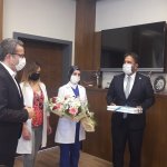 Yağbat’tan sağlık çalışanları ve hastalara ziyaret