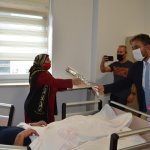 Yağbat’tan sağlık çalışanları ve hastalara ziyaret