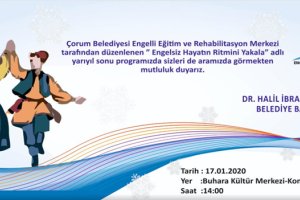 Engelsiz gençlerden yarı yıl etkinliği