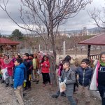 İlkokul öğrencilerinden hayvan barınağına ziyaret