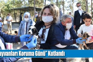 “Hayvanları Koruma Günü” Kutlandı
