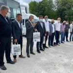 Servis şoförlerine hijyen seti