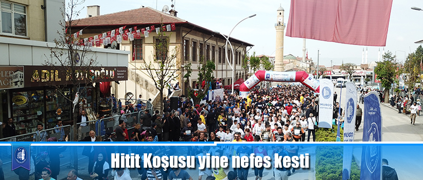 Hitit Koşusu yine nefes kesti