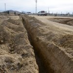 Belediyemizden Barışkent’te içme suyu hat çalışması