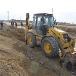 Belediyemizden Barışkent’te içme suyu hat çalışması