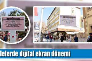 İhalelerde dijital ekran dönemi