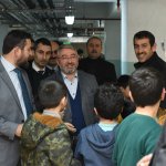 Vali Çiftçi ve Başkan Aşgın, gençlerle bir araya geldi