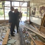 Ceylan ve Aşgın, Cephe Sağlıklaştırması projesini incelediler